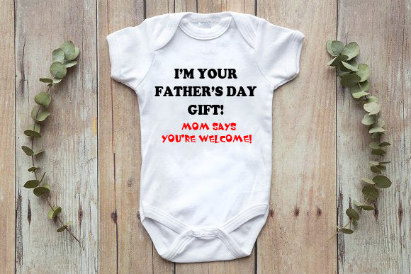 I'm Your Father's Day Gift Customized Fathers Day Shirt Kid Child  - Custom Father's Day Gift for Dad Personalized