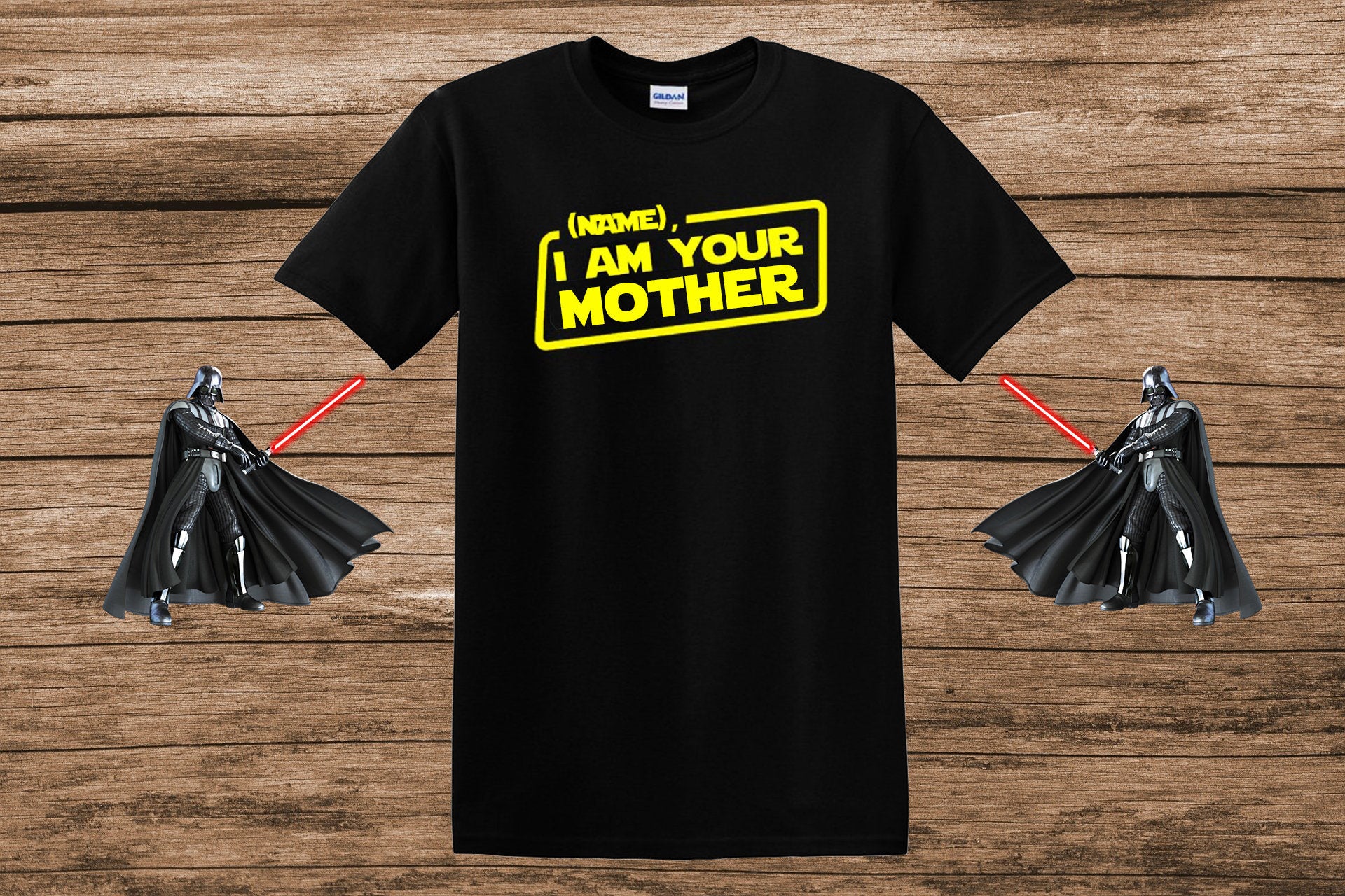 Luke I am your Mother CUSTOM Star Wars Mother's Day gift Mandalorian Matching Mothers Day Princess Leia Han Solo Jedi Princess Rebel Scum