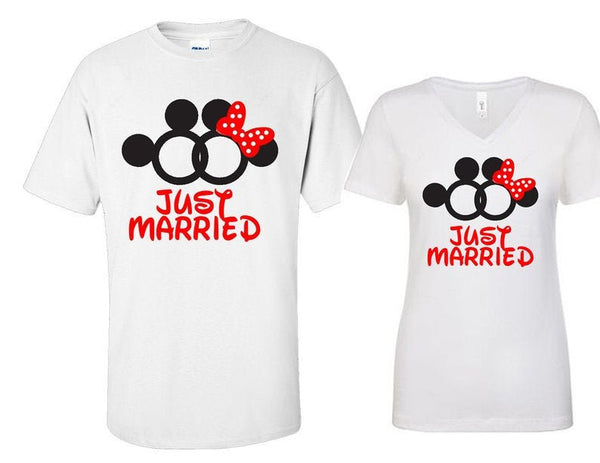 mr and mrs disney shirts