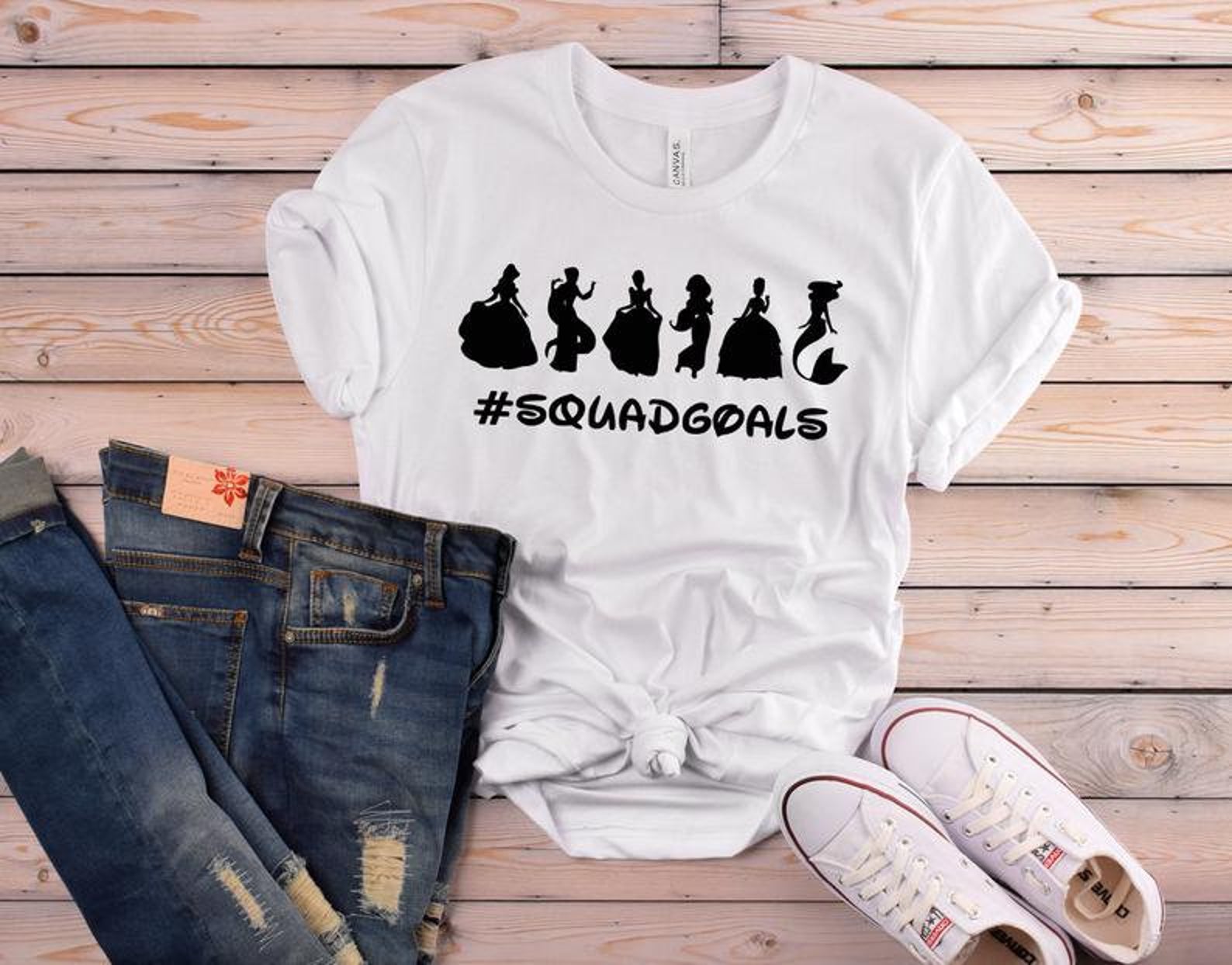 Squad Goals Disney Shirt -Disney Group Shirts -Disney Family Shirts - -  Farcal Prints